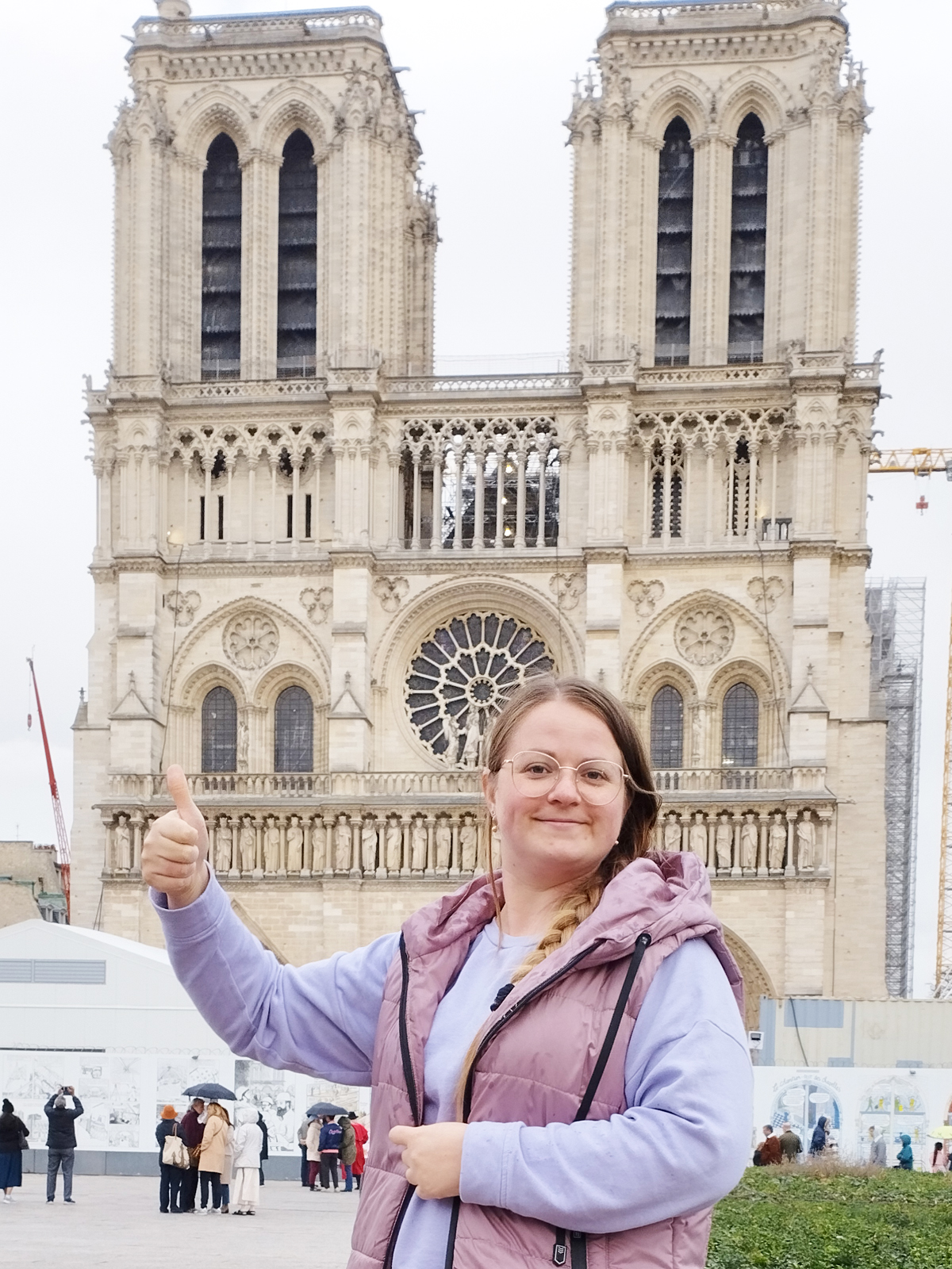 Собор Нотр-Дам. Готична симетрія і спрямованість угору — Париж, Анна Мамчур