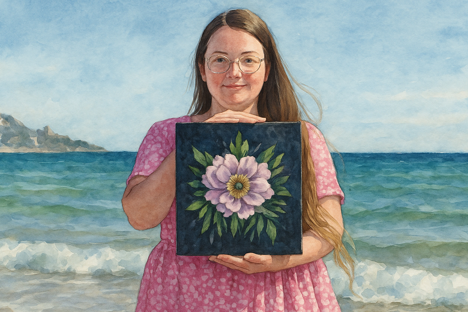 AI-generated photo of Anna Mamchur