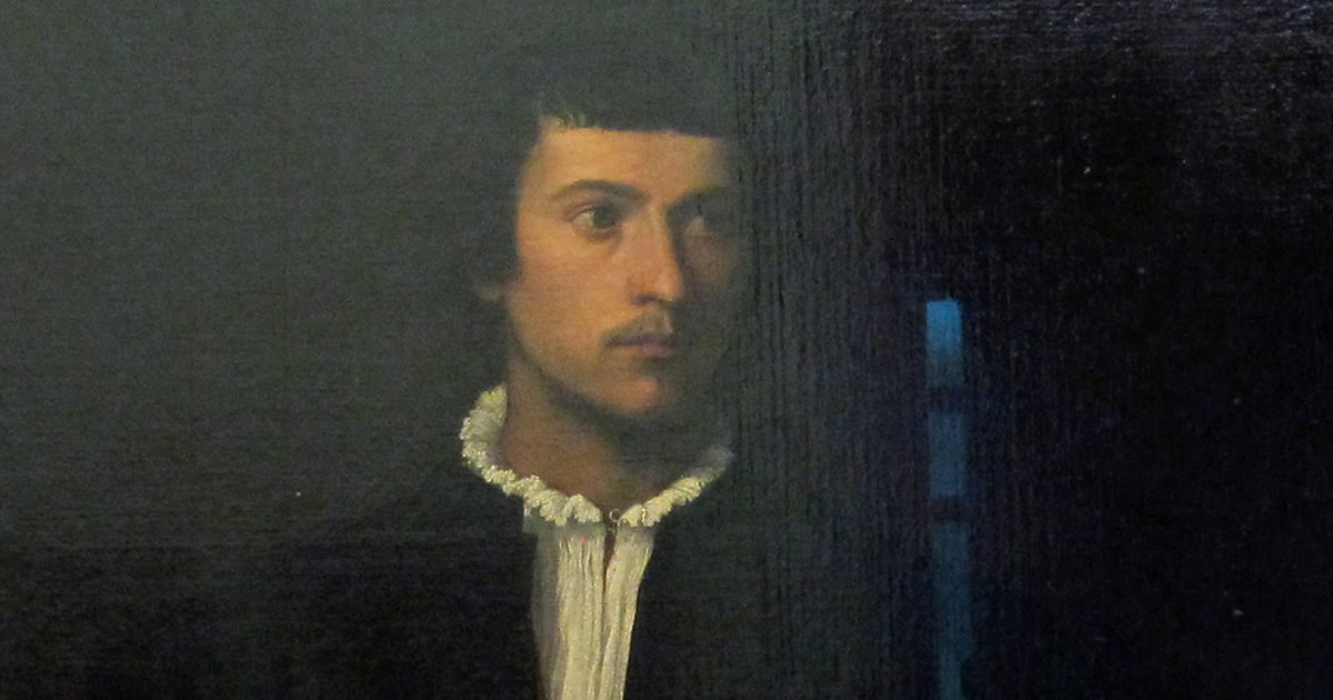 Titian’s Portrait of a Man — Man with a Glove in the Louvre