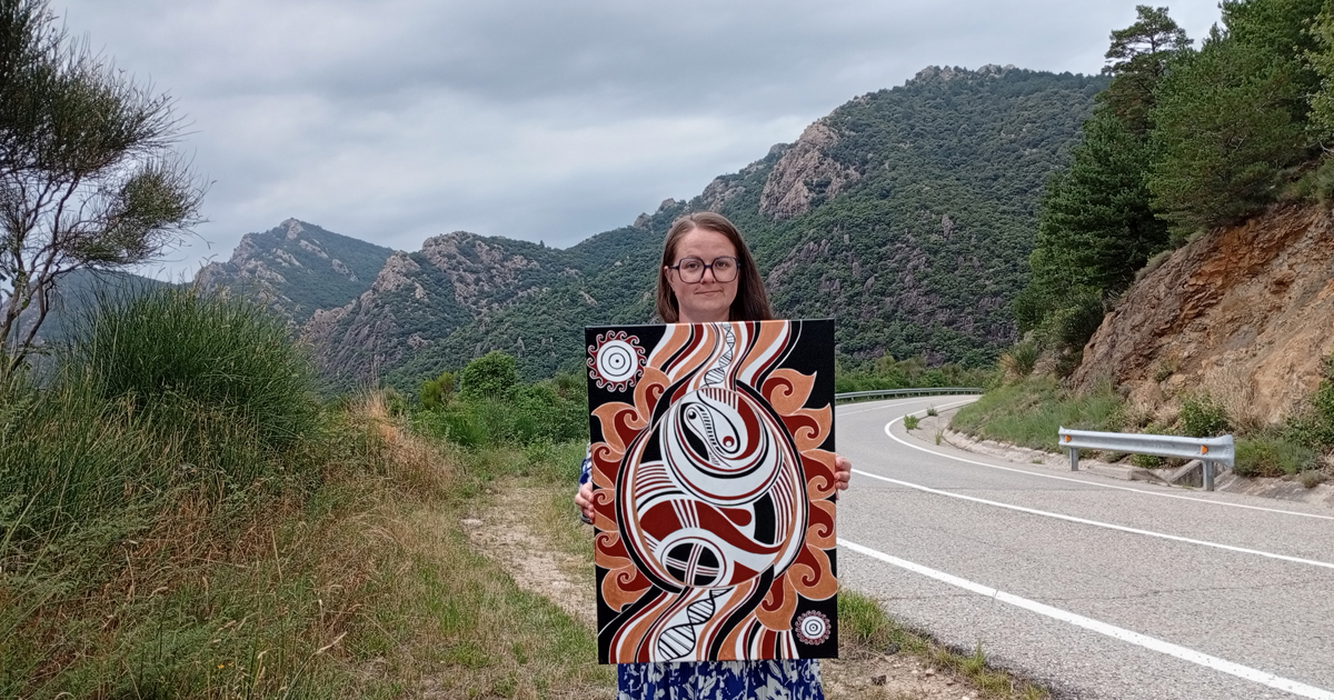 Source de Vie — peinture acrylique d'Anna Mamchur