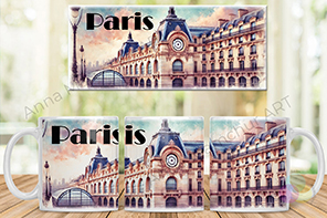 Orsay Museum mug — day version