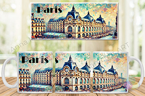 Mug avec le musée d’Orsay — l’art qui vit dans les couleurs